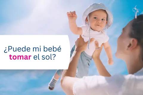 ¿Puede mi bebé tomar el sol?