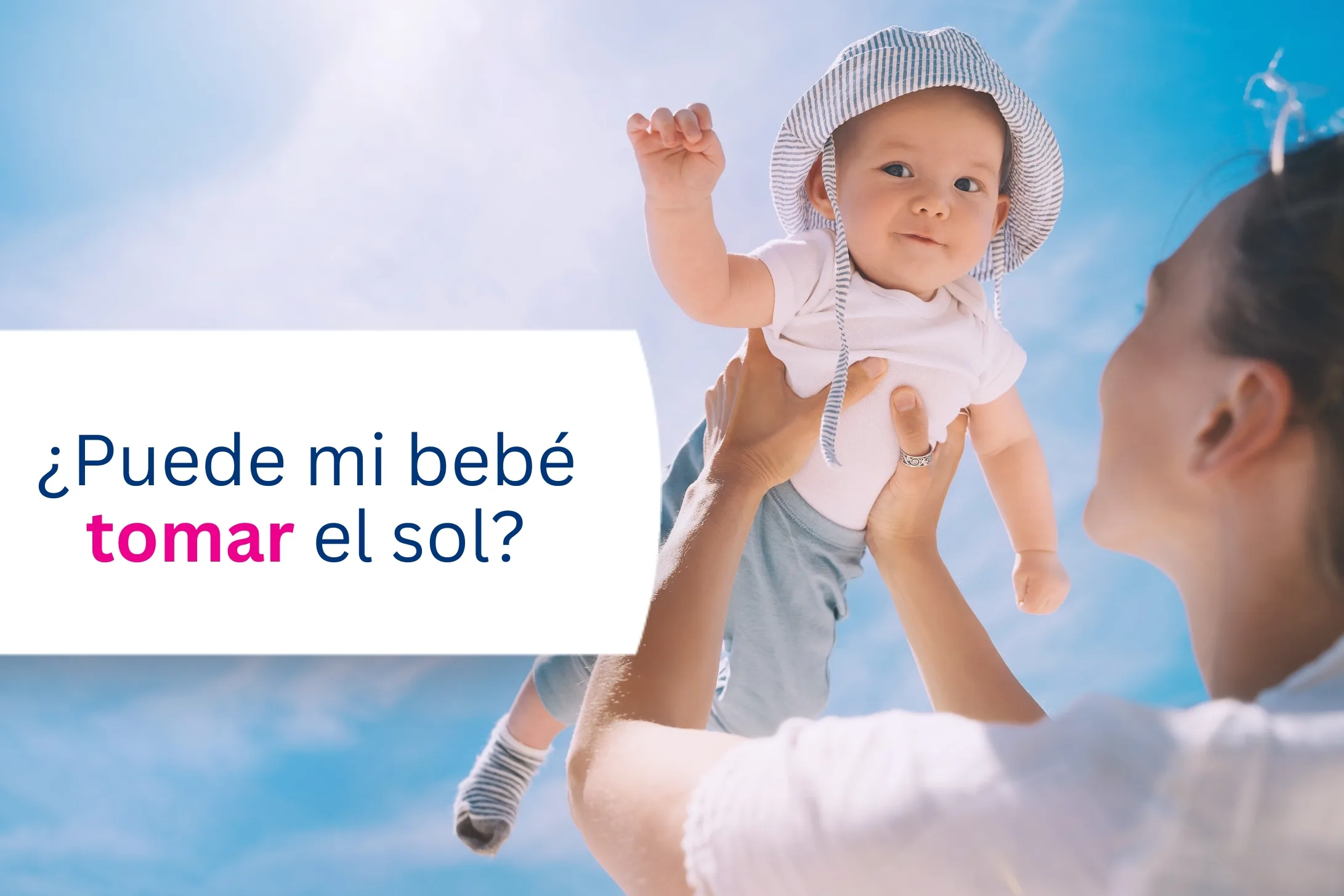 ¿Puede mi bebé tomar el sol?