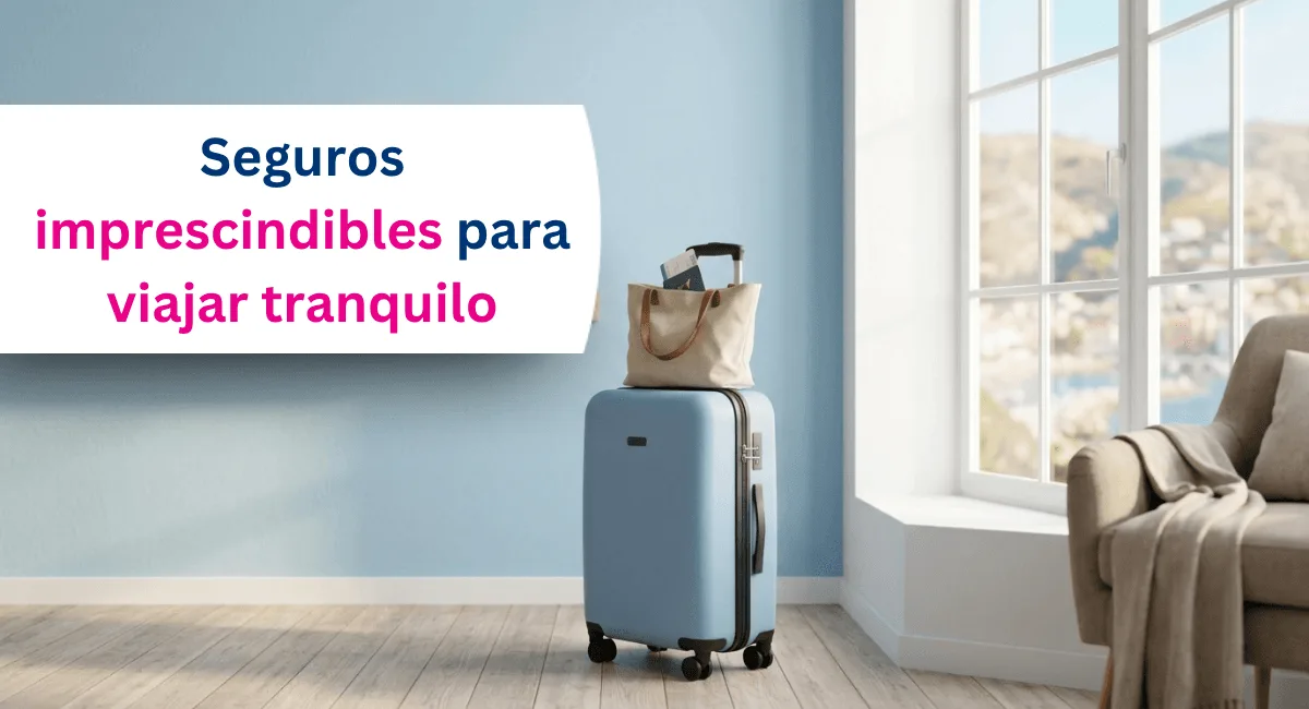 Los seguros imprescindibles para viajar tranquilo en vacaciones
